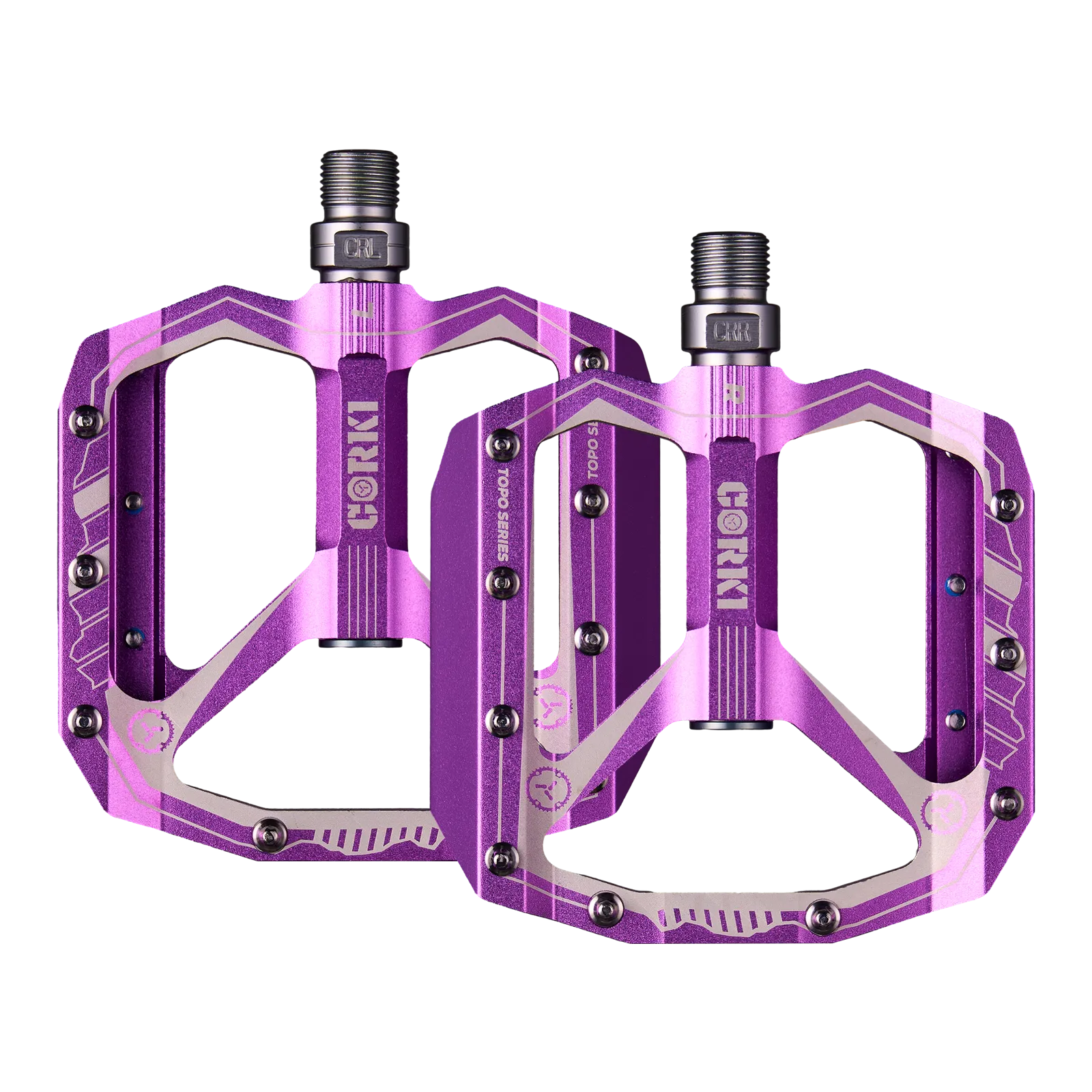 TOPO Extra Large Flat Platform Mountain Bike Pedals