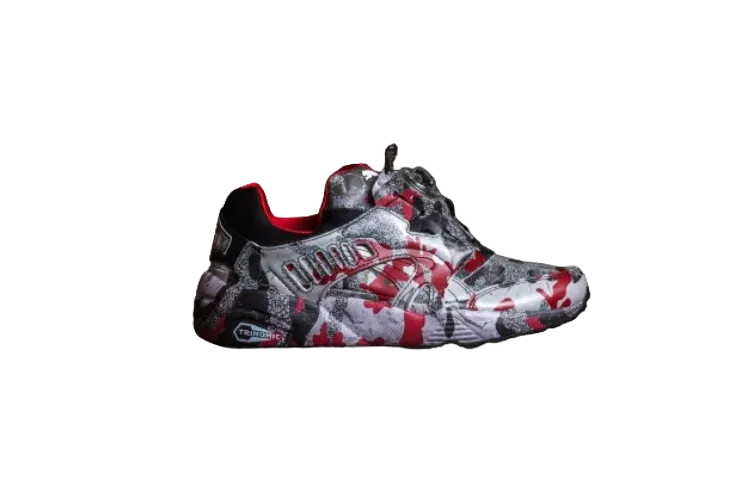 Trapstar X Puma Disc Blaze Camo Sneaker