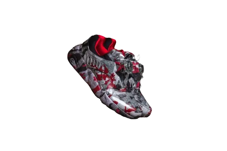Trapstar X Puma Disc Blaze Camo Sneaker