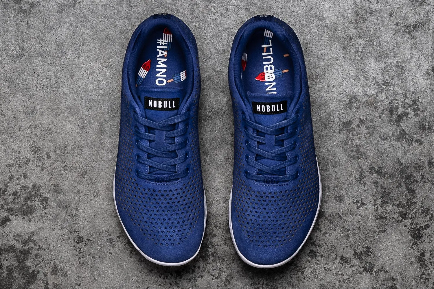 TRUE BLUE SUEDE TRAINER (MEN'S)