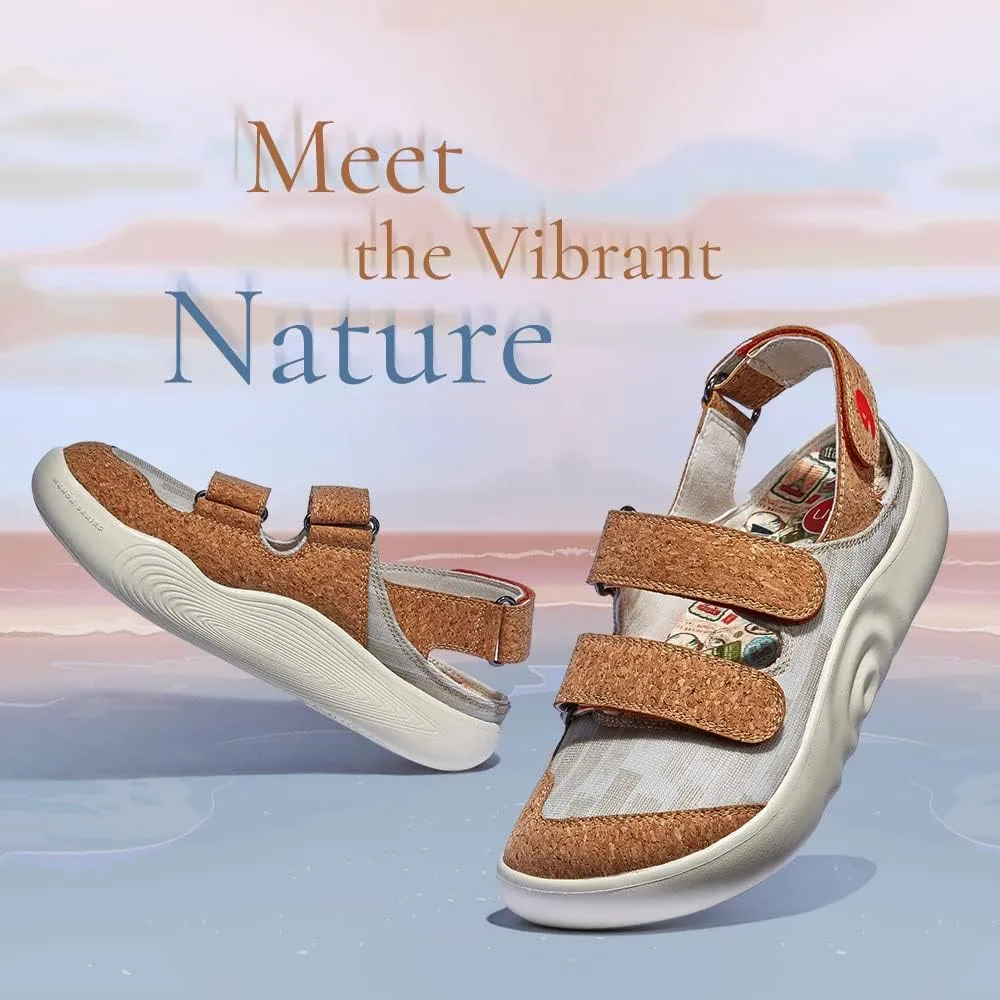 UIN Women's Outdoor Sandal Closed Toe Lightweight Walking Summer Travel Hiking Water Shoes