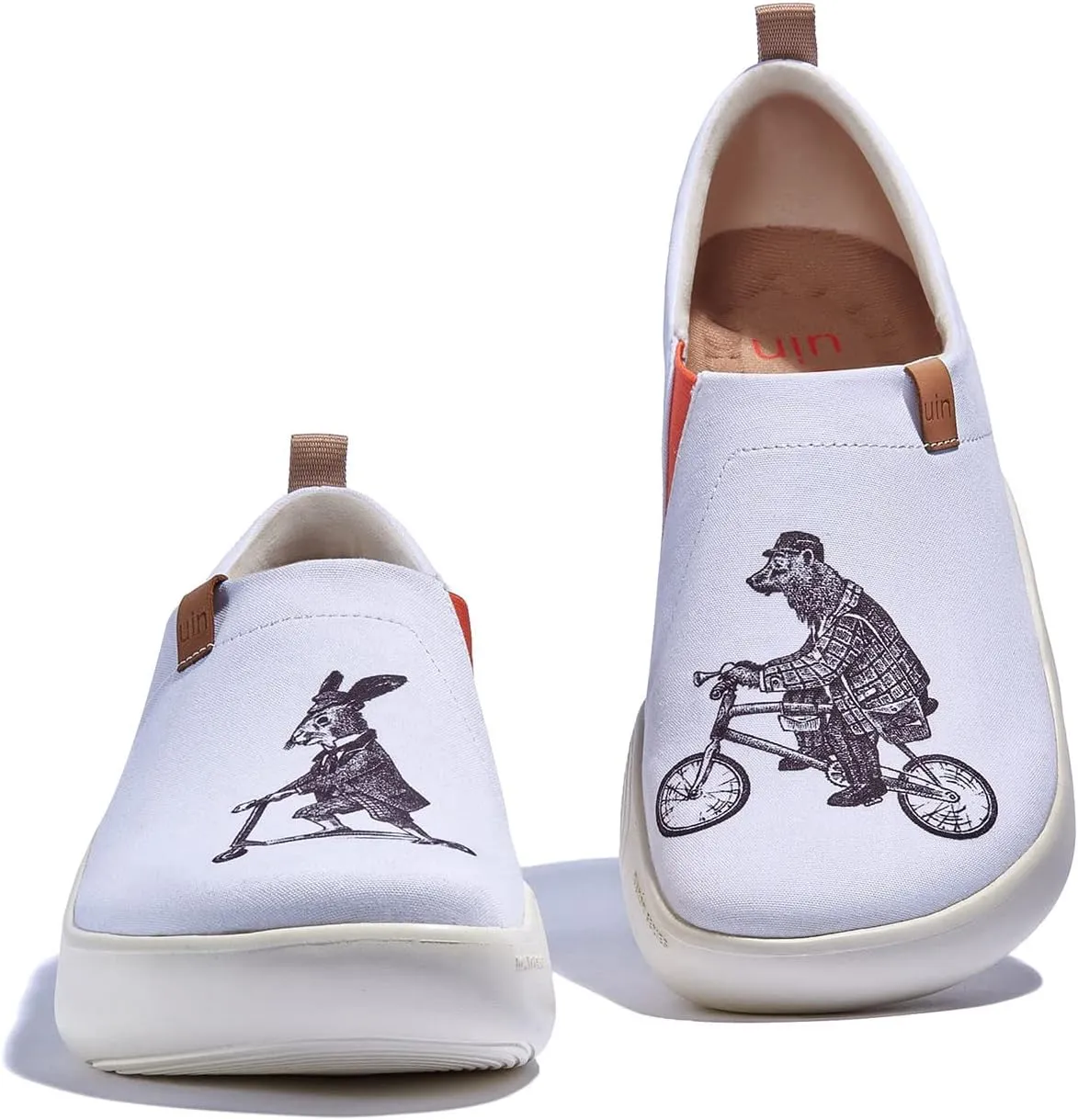 UIN Women's Walking Shoes Art Travel Slip On Casual Lightweight Fashion Sneaker Toledo Ⅹ