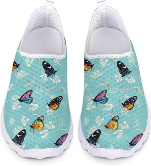 Upetstory Women Trainers Gym Running Shoes Lightweight Slip-On Walking Sneakers US6-10