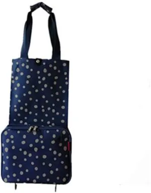 Utility Shopping Cart Folding Shopping Bag Shopping Cart On Wheels Bag Small Pull Cart Buy Vegetables Bag Shopping Organizer Tug Package Portable Grocery Cart to Save Space (Color : 09)