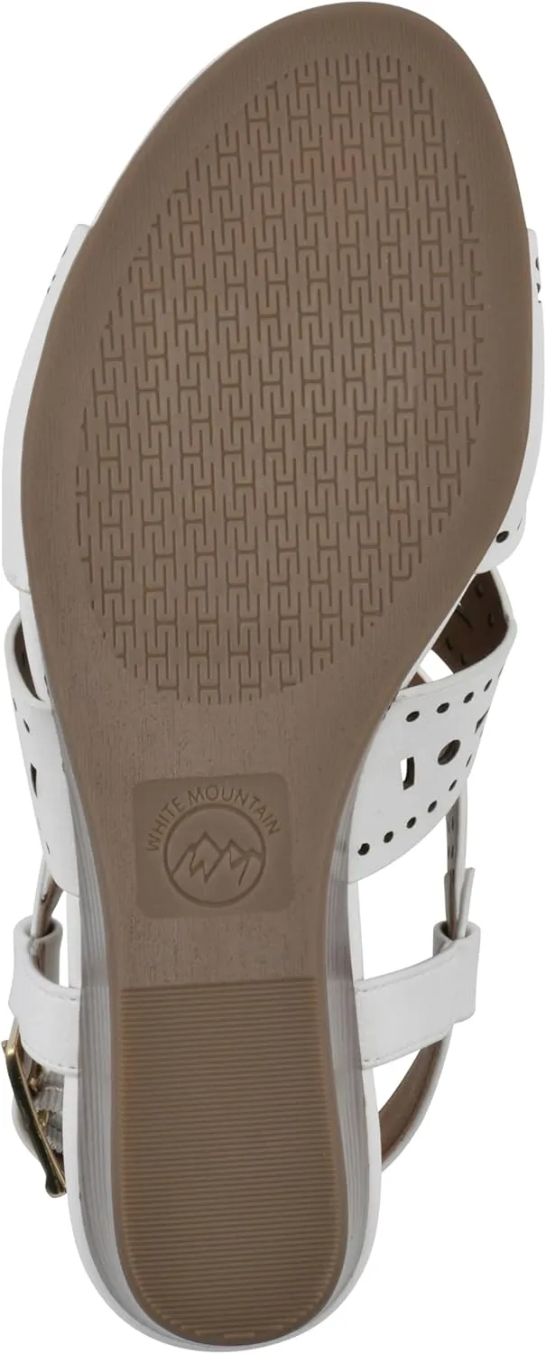 WHITE MOUNTAIN Women's Brush Up Wedge Sandal