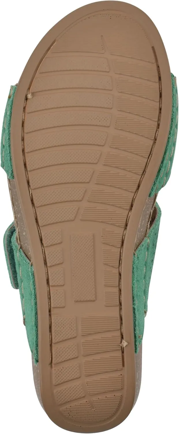 WHITE MOUNTAIN Women's Ferula Wedge Sandal