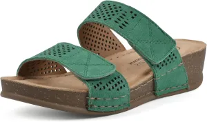 WHITE MOUNTAIN Women's Ferula Wedge Sandal