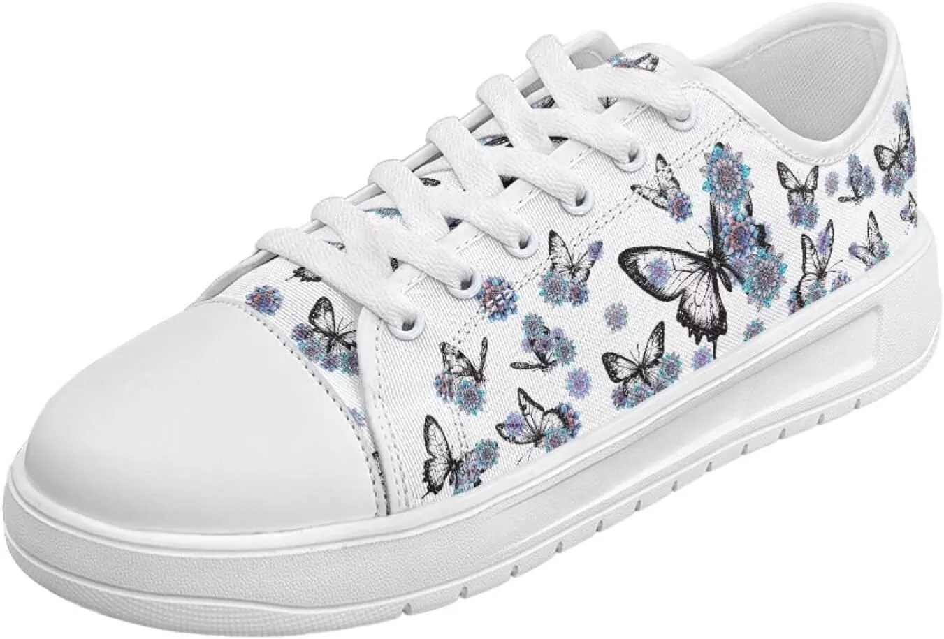 Women's Slip On Canvas Sneaker Low Top Casual Walking Shoes Lady Comfort Fashion Tennis Sneakers