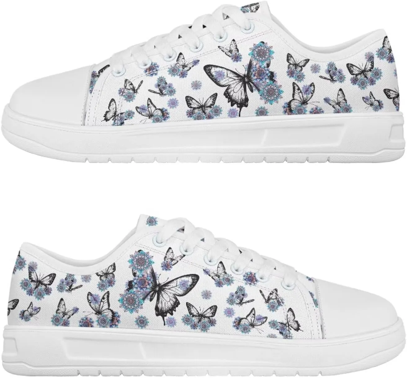 Women's Slip On Canvas Sneaker Low Top Casual Walking Shoes Lady Comfort Fashion Tennis Sneakers