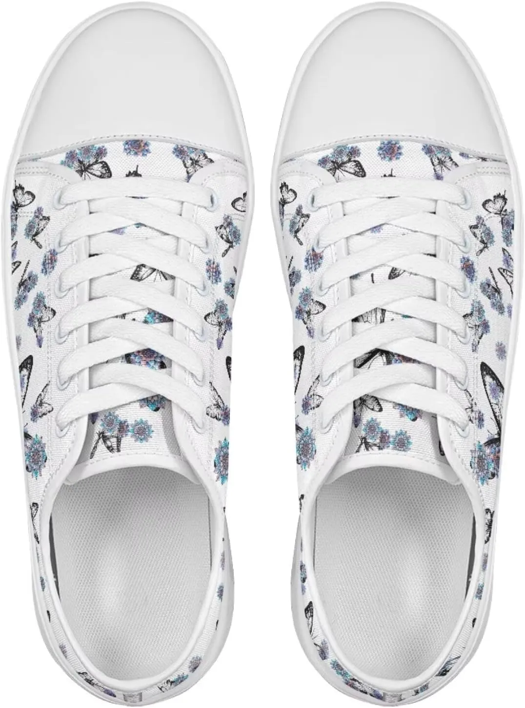 Women's Slip On Canvas Sneaker Low Top Casual Walking Shoes Lady Comfort Fashion Tennis Sneakers