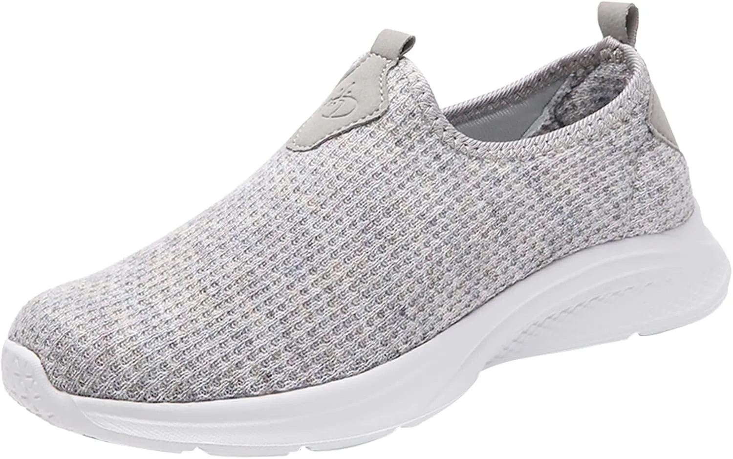 Women's Slip on Walking Shoes Tennis Lightweight Gym Non Slip Work Shoes Women Flat Feet Men's Casual Dress Shoes Waterproof Sneakers Red Tennis Shoe Cross Trainer Shoe