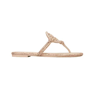 Womens | Tory Burch Miller Pavé Knotted Sandals Rose Silk