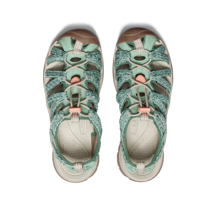 Women's Whisper  |  Granite Green/Peach Parfait