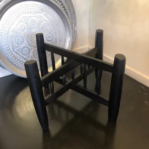 X Wholesale Black wooden legs foldable