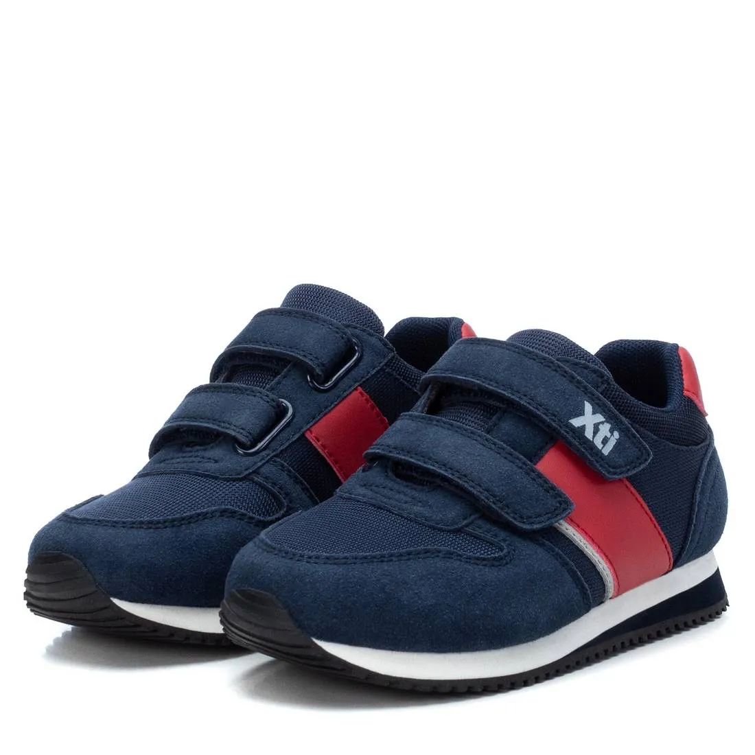 Xti Boys Navy Twin Velcro Trainer57795