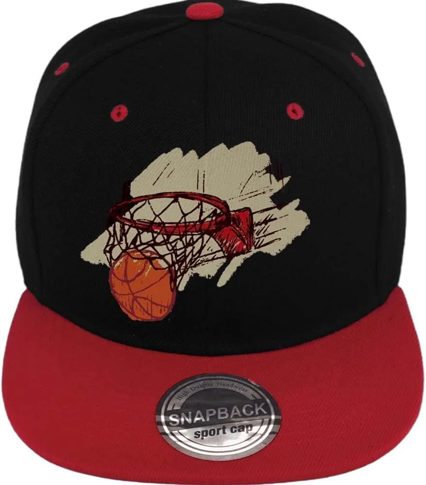 ZH Plain Flat Brim Snapback Baseball Caps Adjustable Blank Baseball Caps Wholesale 12 Pack…