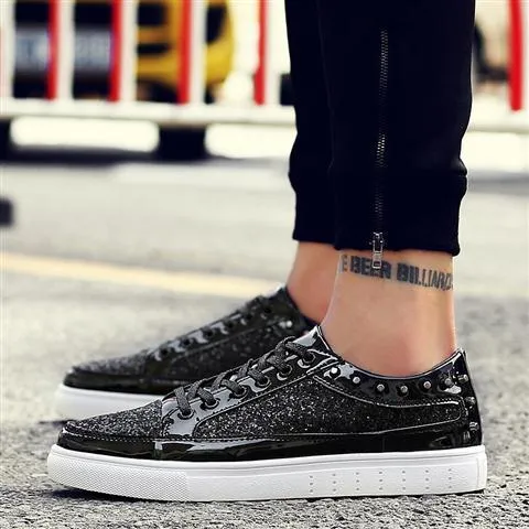 Zipper Slip-on Male Sneaker